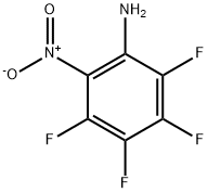 2-ニトロテトラフルオロアニリン 化学構造式
