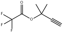 2-Methylbut-3-yn-2-yl 2,2,2-trifluoroacetate Structure