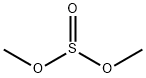 亜硫酸ジメチル 化学構造式