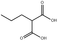 丙基丙二酸, 616-62-6, 结构式
