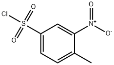 4-メチル-3-ニトロベンゼンスルホニルクロリド 化学構造式