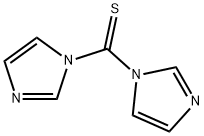 1,1'-チオカルボニルジイミダゾール 化学構造式