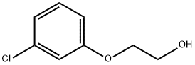 2-(3-クロロフェノキシ)エタノール 化学構造式