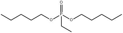 Ethylphosphonic acid, dipentyl ester Structure
