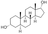 雄烷二醇, 6165-21-5, 结构式