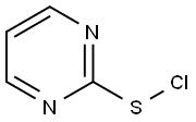 2-Pyrimidinesulfenyl chloride (9CI) Structure