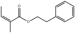 phenethyl 2-methylisocrotonate  Structure