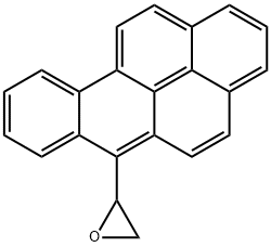 6-Oxiranylbenzo[a]pyrene Struktur