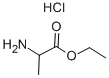 DL-丙氨酸乙酯盐酸盐 结构式