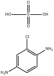2-Chloro-1,4-phenylenediamine sulfate Structure