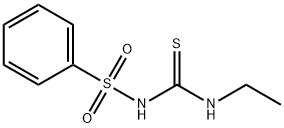 1-Ethyl-3-(phenylsulfonyl)thiourea Structure