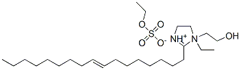 1-ethyl-2-(8-heptadecenyl)-4,5-dihydro-1-(2-hydroxyethyl)-1H-imidazolium ethyl sulphate Structure