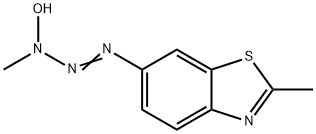 Benzothiazole, 6-(3-hydroxy-3-methyl-1-triazenyl)-2-methyl- (9CI) Structure