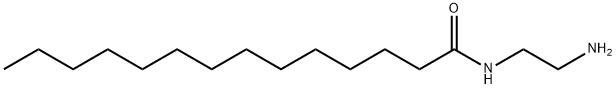 N-ミリストイルエチレンジアミン 化学構造式