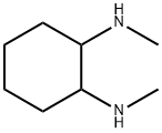 N,N'-ジメチルシクロヘキサン-1,2-ジアミン 化学構造式
