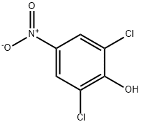 2,6-二氯-4-硝基苯酚, 618-80-4, 结构式