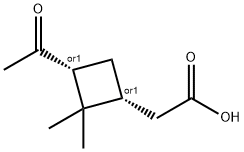 蒎酮酸, 61826-55-9, 结构式
