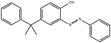 4-(1-methyl-1-phenylethyl)-2-(phenylazo)phenol  Structure