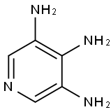 3,4,5-三氨基吡啶 结构式