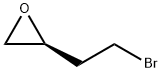 (S)-(−)-(2-ブロモエチル)オキシラン 化学構造式