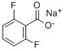 2,6-二氟苯甲酸钠盐 结构式