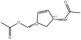 (1R,4S)-REL-N-[4-[(アセチルオキシ)メチル]-2-シクロペンテン-1-イル]アセトアミド