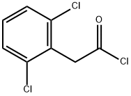 2,6-Dichlorophenylacetic acid chloride Structure