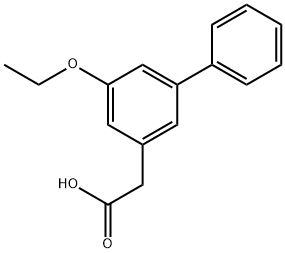5-Ethoxy-3-biphenylacetic acid Structure