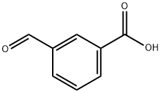 m-カルボキシベンズアルデヒド 化学構造式