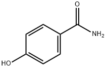 4-ヒドロキシベンズアミド 化学構造式