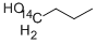 N-丁醇-1-14C, 61990-73-6, 结构式