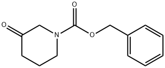 1-N-CBZ-3-ピペリドン 化学構造式