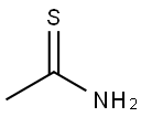 硫代乙酰胺 结构式
