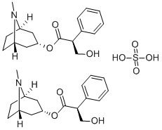 硫酸茛菪素 结构式