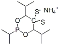 2,4,6-tris(isopropyl)-5-mercapto-1,3,2-dioxaphosphorinane 5-sulphide, ammonium salt  Struktur