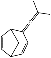 4-(2-Methyl-1-propenylidene)bicyclo[3.2.1]octa-2,6-diene Structure