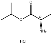 丙氨酸异丙酯盐酸盐, 62062-65-1, 结构式