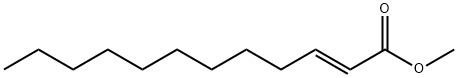 2-Dodecenoic acid, methyl ester, (2E)- Structure