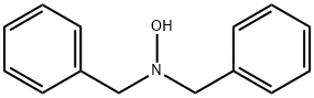 N,N-ジベンジルヒドロキシルアミン 化学構造式