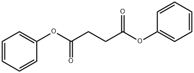 丁二酸二苯酯, 621-14-7, 结构式