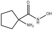 Cyclopentanecarboxamide, 1-amino-N-hydroxy- (9CI) Structure