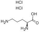 L-鸟氨酸二氢氯化物, 6211-16-1, 结构式