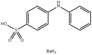 ジフェニルアミン-4-スルホン酸 バリウム 化学構造式
