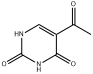 5-乙酰基尿嘧啶 结构式