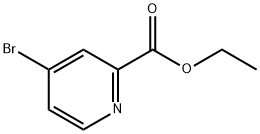 4-Bromo-pyridine-2-carboxylic acid ethyl ester Structure