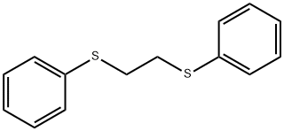 1,1'-[1,2-エタンジイルビス(チオ)]ビスベンゼン 化学構造式