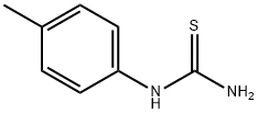 p-トリルチオ尿素 化学構造式