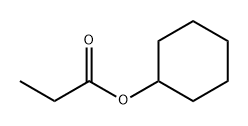 丙酸环己酯, 6222-35-1, 结构式