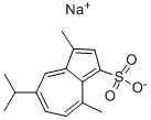 グアイアズレンスルホン酸ナトリウム 化学構造式