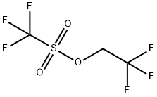 2,2,2-三氟乙基三氟甲烷磺酸酯, 6226-25-1, 结构式